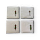 Martini Olive Cocktail Napkins, Set of 4