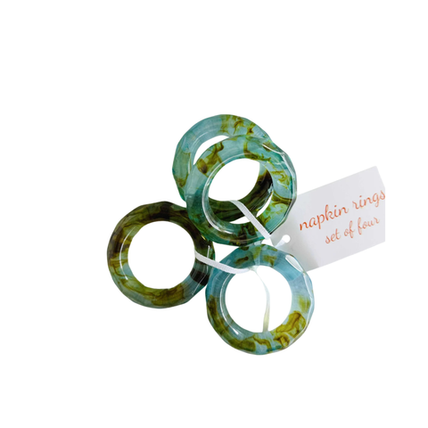 Element Napkin Rings- Set of 4