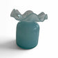 Opaline Ruffle Vase