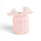 Opaline Ruffle Vase