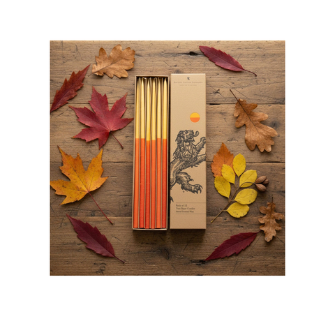 Slim Taper Candles - Two-Tone