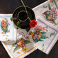 Pesciflora Dinner Napkins - Set of 4