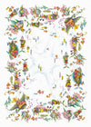 Pesciflora Tablecloth - Rectangular