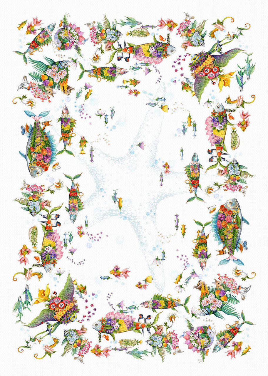 Pesciflora Tablecloth - Rectangular