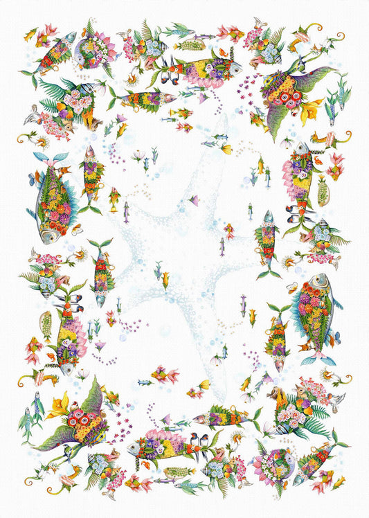 Pesciflora Tablecloth - Rectangular