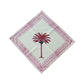 Pink Palm Tree Dinner Napkin - Set of 4
