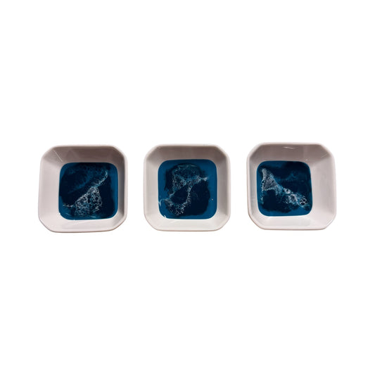 Ocean Vibes Dipping Bowls - Set of 3