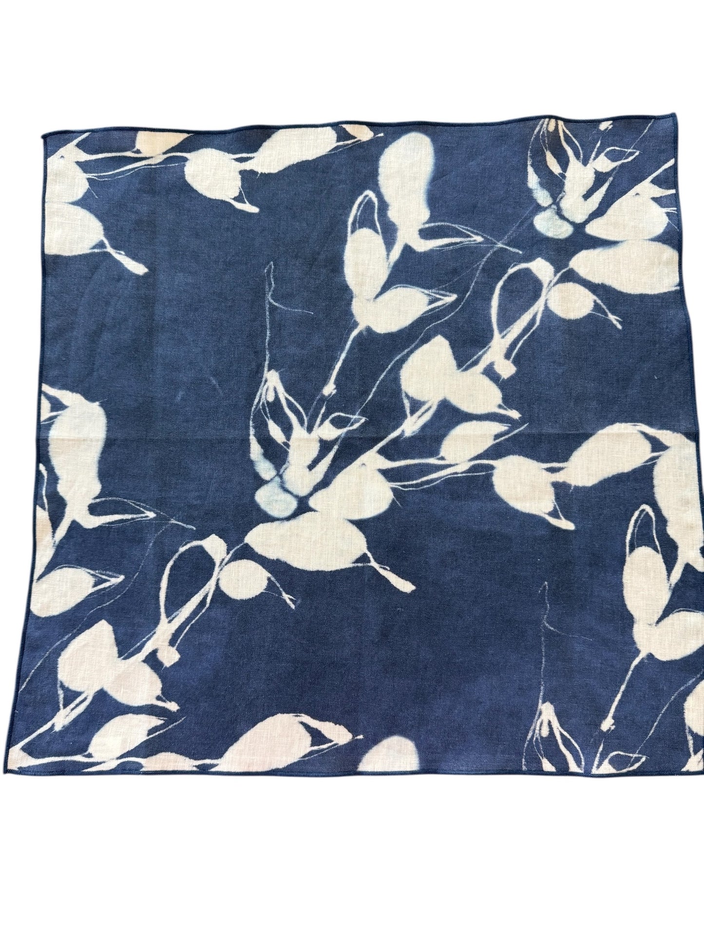 Porto Indigo Dinner Napkins - Set of 4