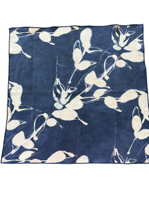 Porto Indigo Dinner Napkins - Set of 4