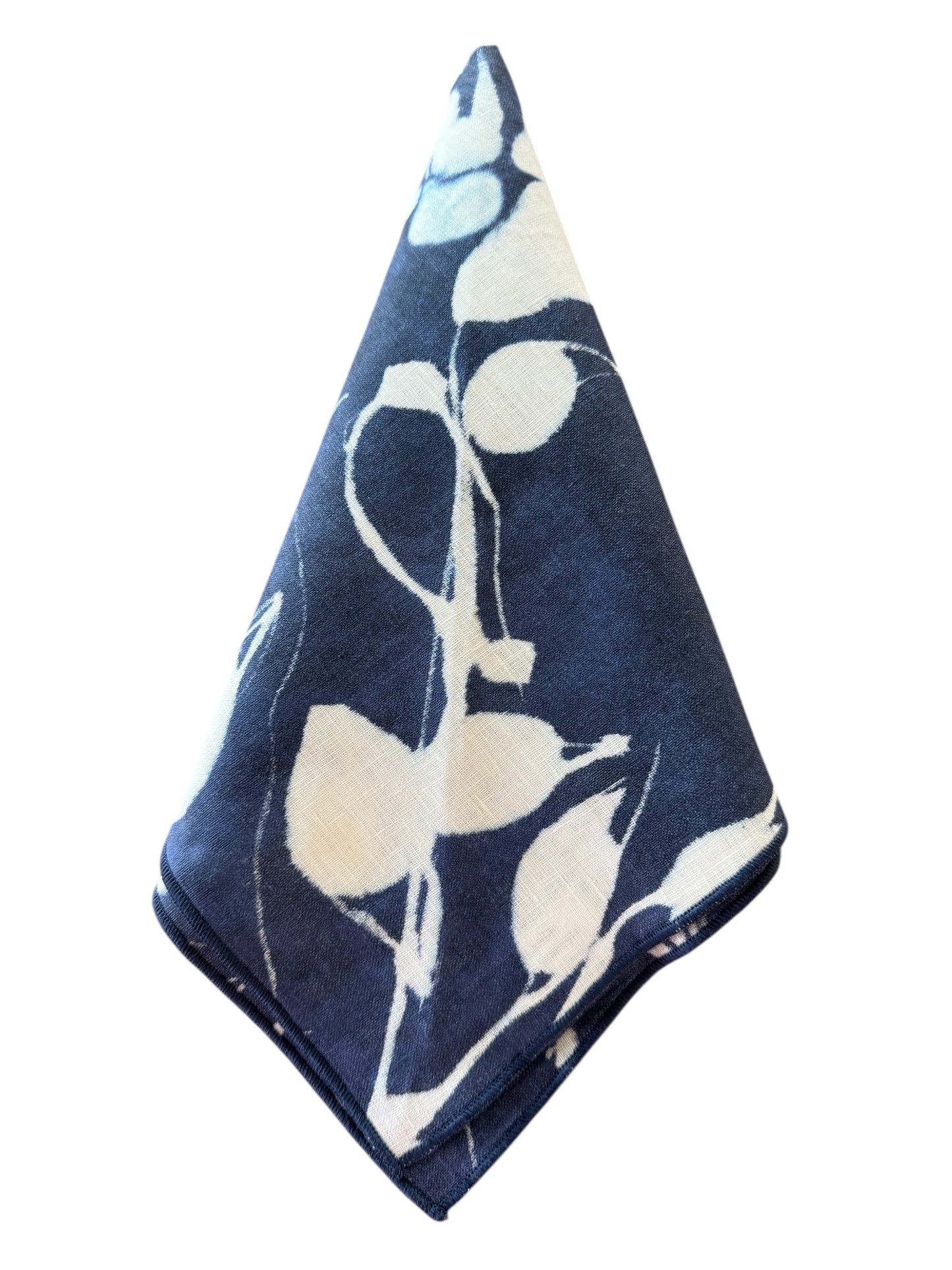 Porto Indigo Dinner Napkins - Set of 4