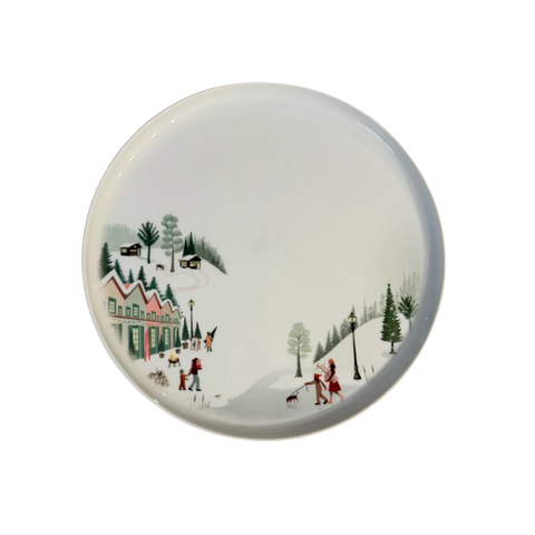 Winter Toulouse Dinner Plates