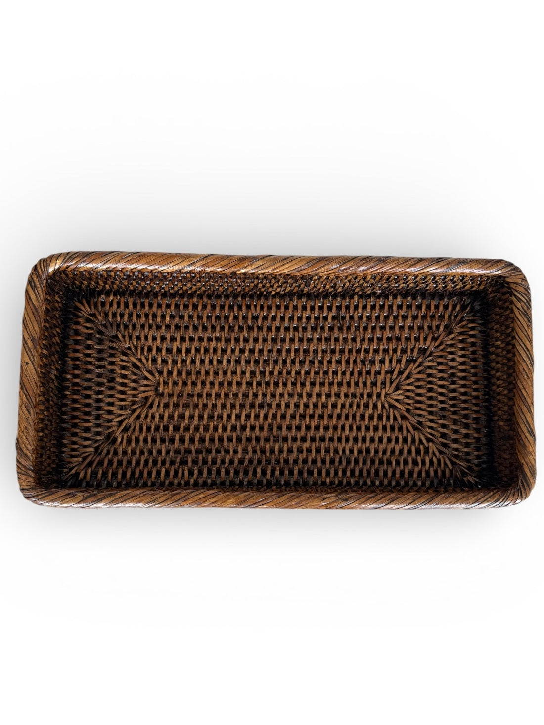 Rectangular Rattan Tray