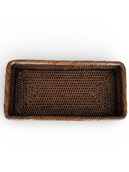 Rectangular Rattan Tray