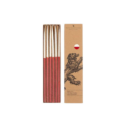 Slim Taper Candles - Two-Tone