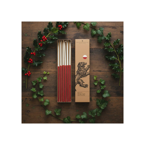 Slim Taper Candles - Two-Tone