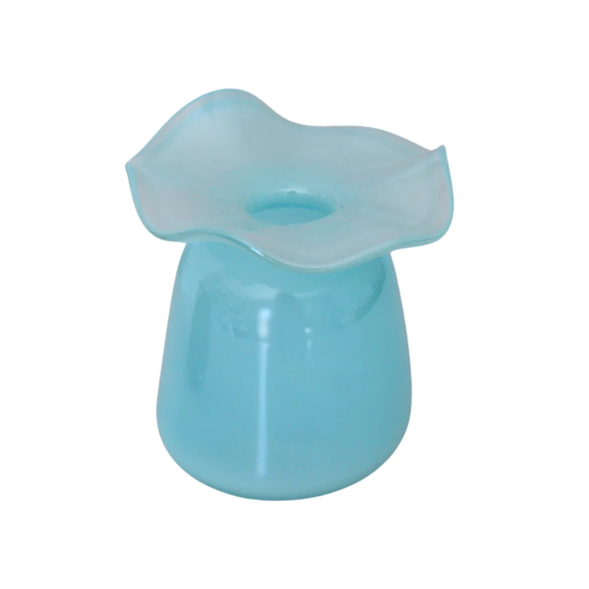Opaline Jumbo Ruffle Vase