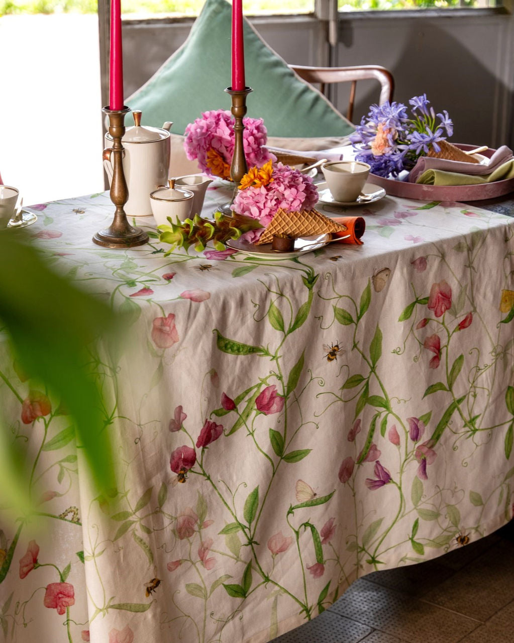 Petits Pois Tablecloth - Rectangular