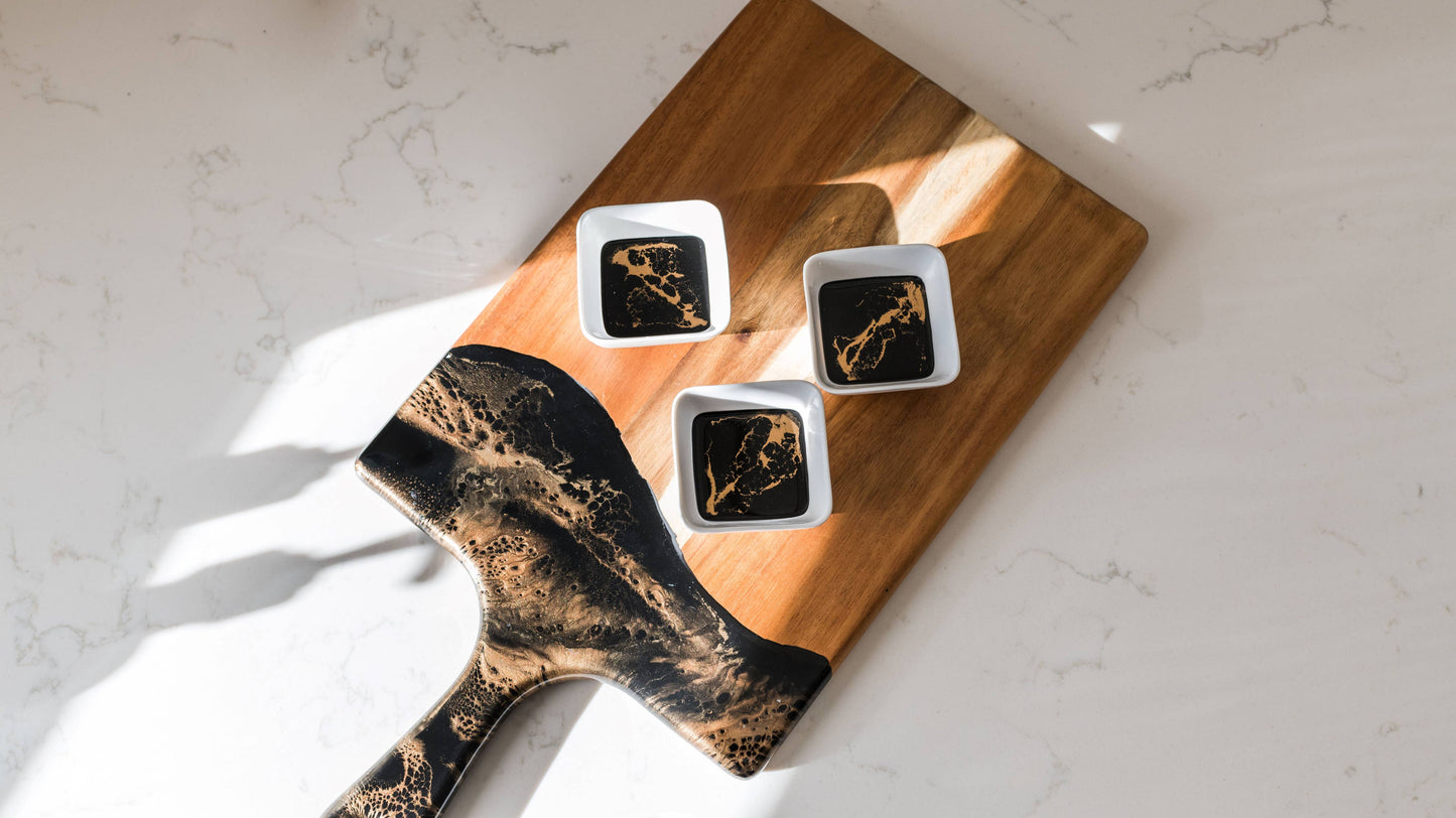 Ocean Vibes Dipping Bowls - Set of 3