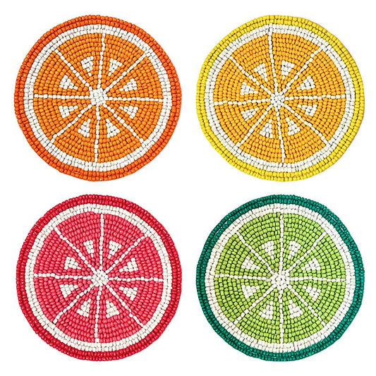 Citrus Coasters -Set of 4