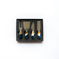 Resin Coated Cheese Knife Set - Set of 4