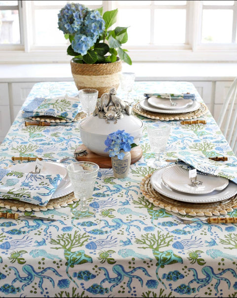 Sea Life Tablecloth