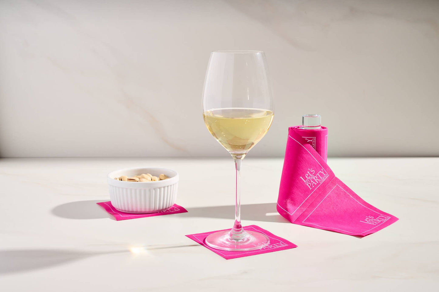 Cocktail Napkin Stand - Glass