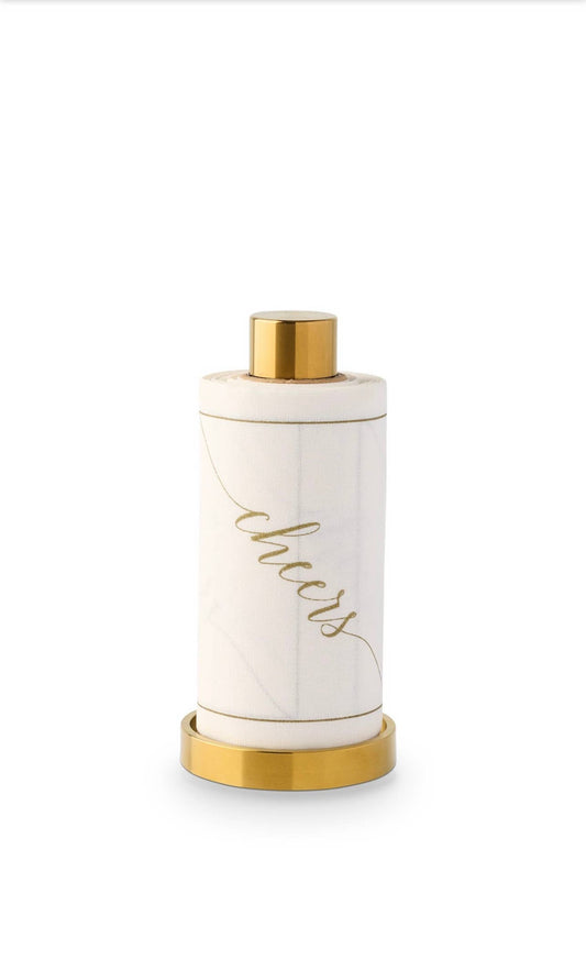 Cocktail Napkin Stand - Gold