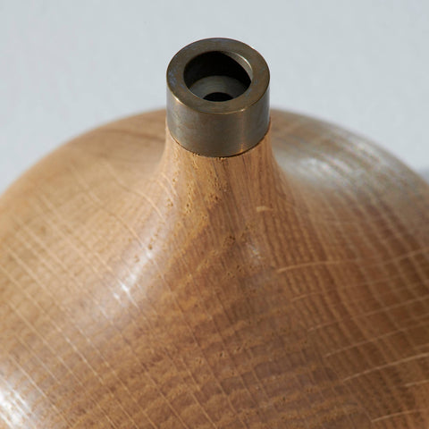 Oak Candle Holder