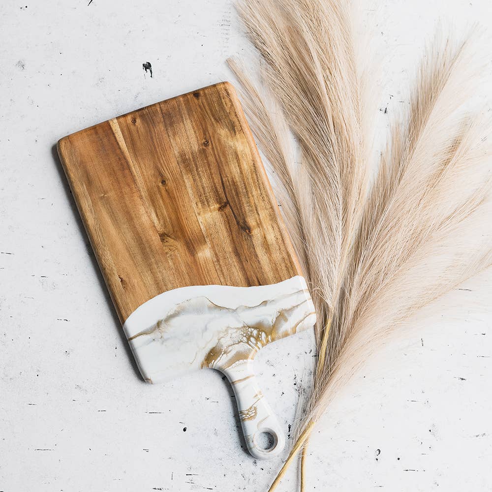 Serving Charcuterie Board - Wood Medium