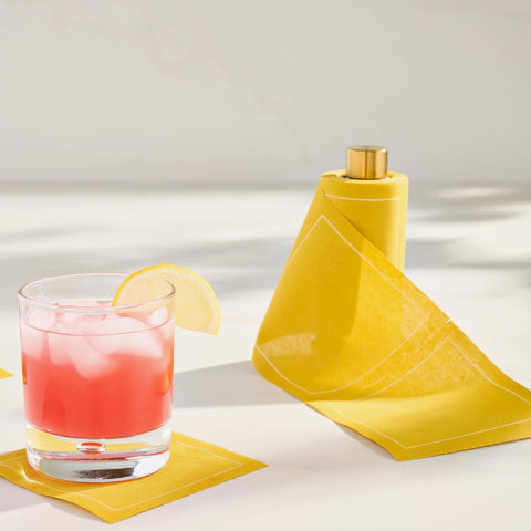 Cocktail Napkin Stand - Gold