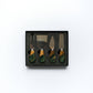 Resin Coated Cheese Knife Set - Set of 4