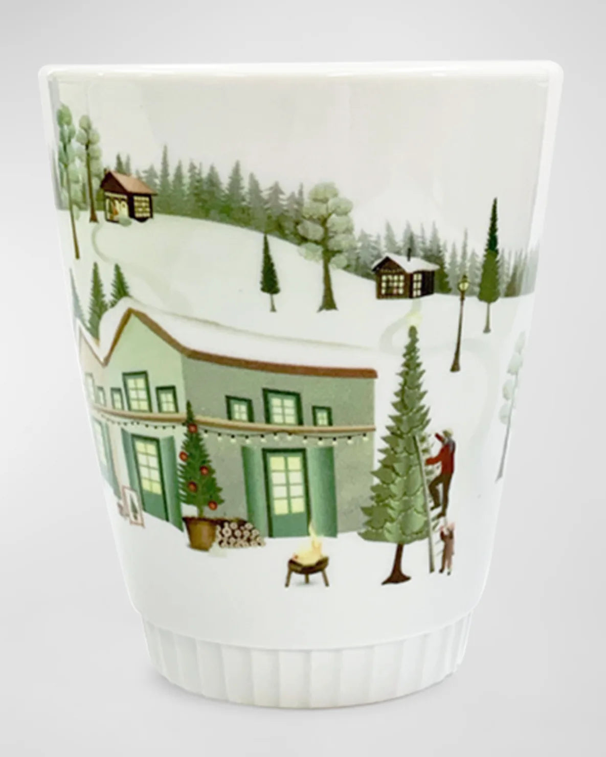 Winter Toulouse Holiday Tumblers