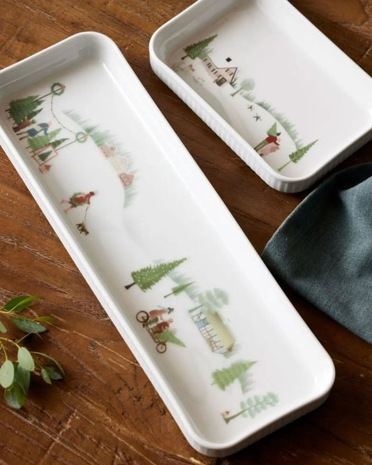 Winter Toulouse Holiday Appetizer/Tapas Plates