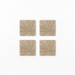Soleil Fawn Coasters - Set of 4
