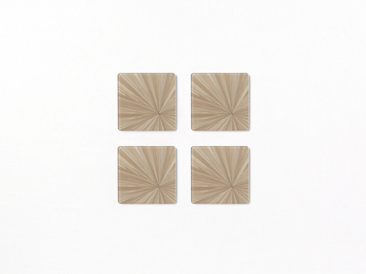Soleil Fawn Coasters - Set of 4