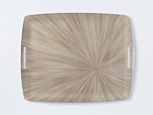 Soleil Fete Tray - Fawn